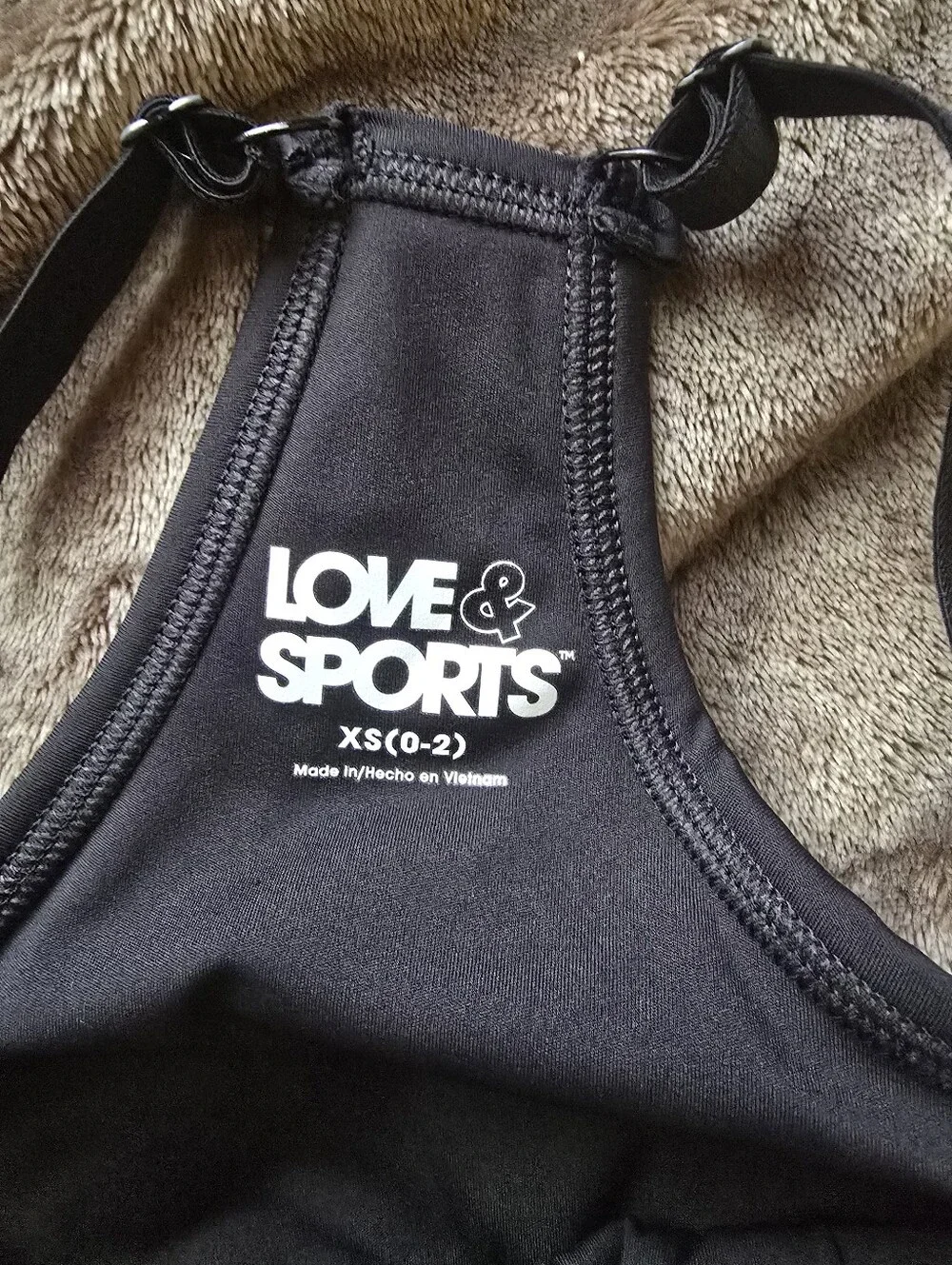 Lone & Sports Black Athletic Skort Dress – Size XS (0–2)